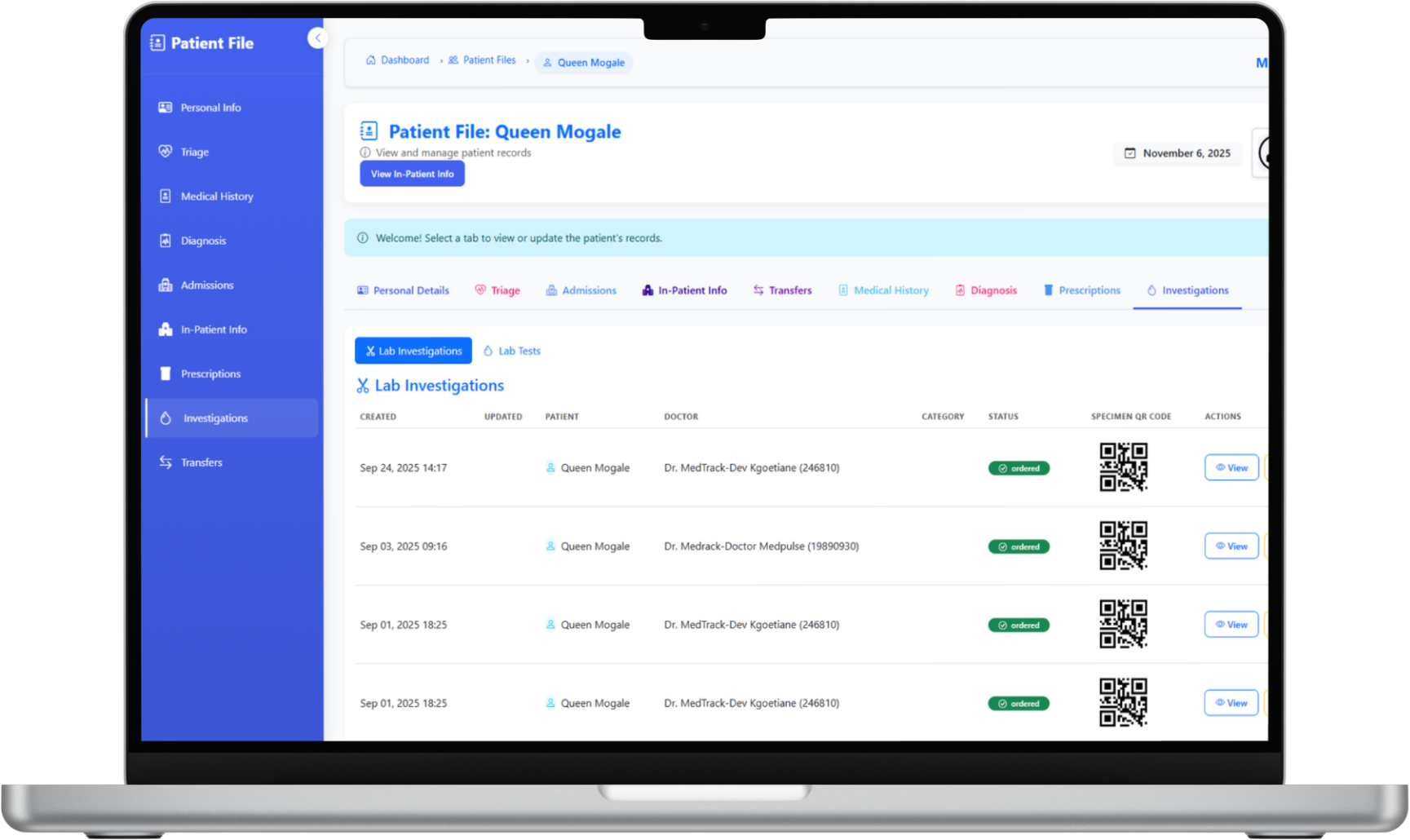Med-Data.IQ Healthcare Analytics Platform